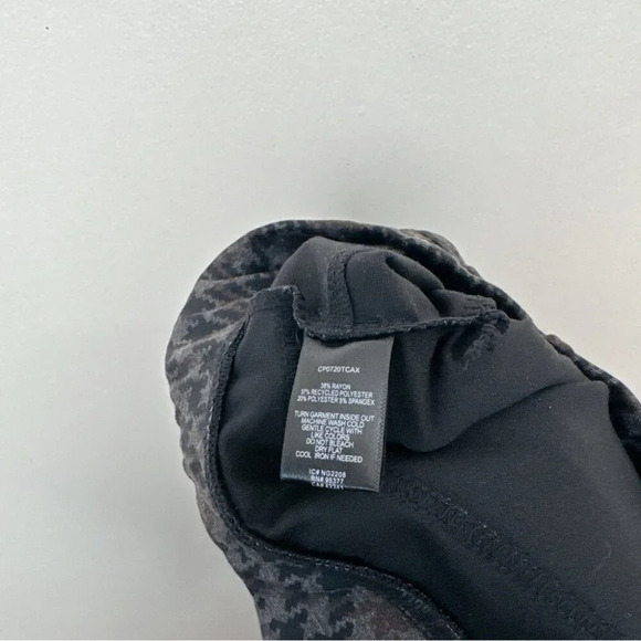 Sanctuary Womens Medium Pull On Houndstooth Printed Legging Pant - Picture 9 of 13